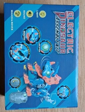 Source Unknown Electric Dinosaur Assembly Kit - Blue and Orange